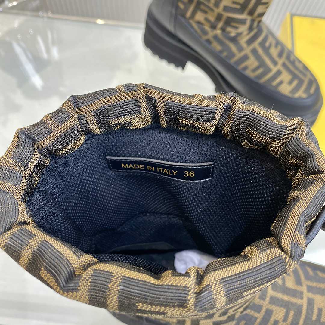 Fendi FF Logo Boots - PerfectKickZ