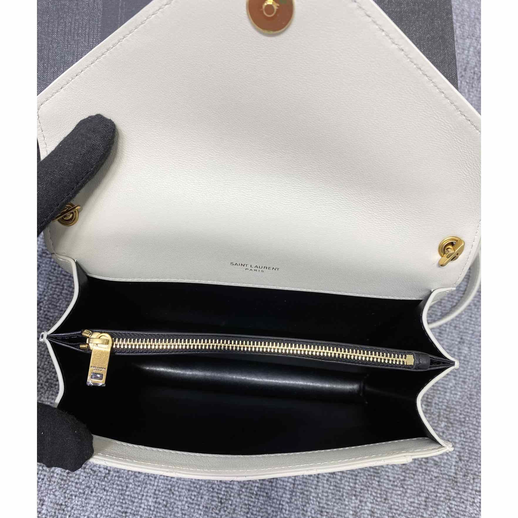 Saint Laurent Gaby Mini Satchel In Quilted Lambskin - PerfectKickZ