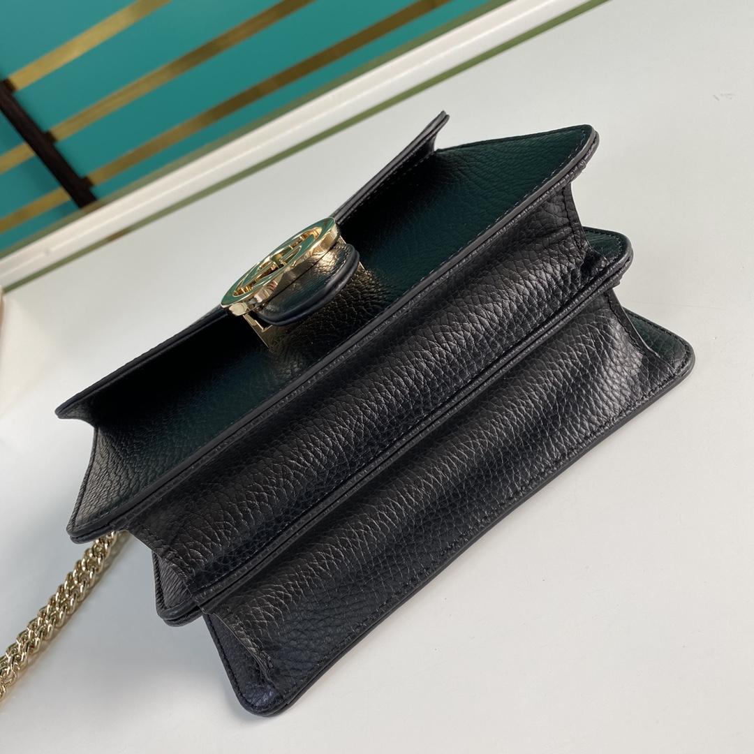 Gucci Interlocking Leather Crossbody Bag(20-15-7.5cm)   510304 - PerfectKickZ