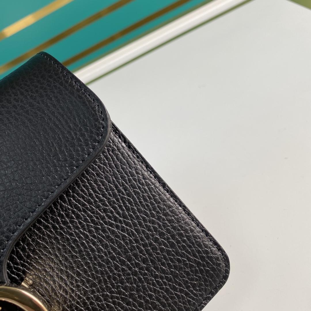 Gucci Interlocking Leather Crossbody Bag(20-15-7.5cm)   510304 - PerfectKickZ