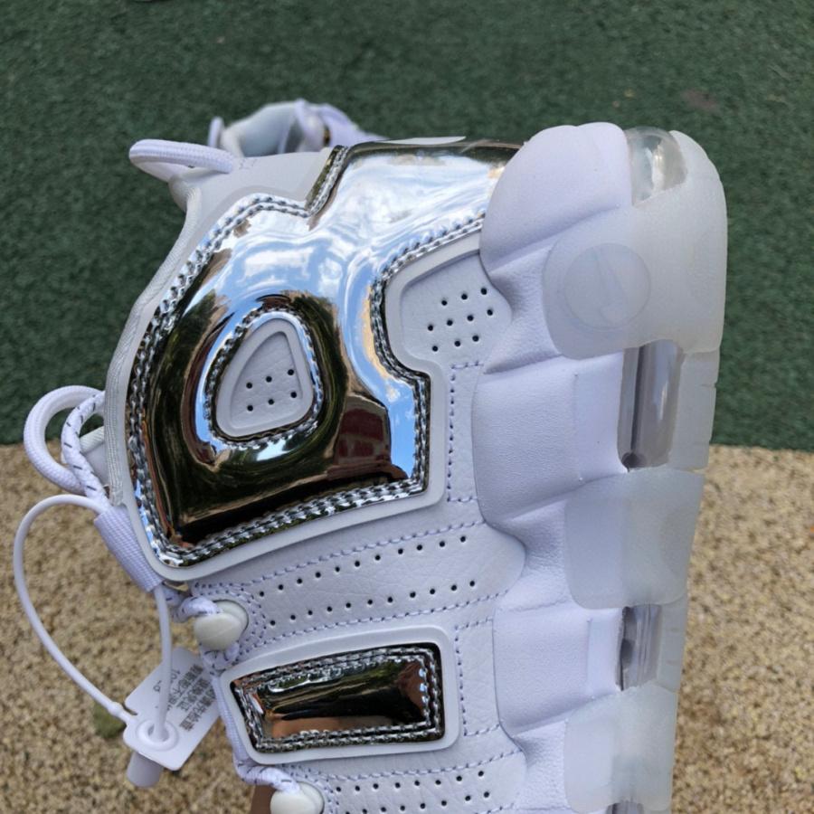 Nike Air More Uptempo Chrome Sneaker    917593-100 - PerfectKickZ