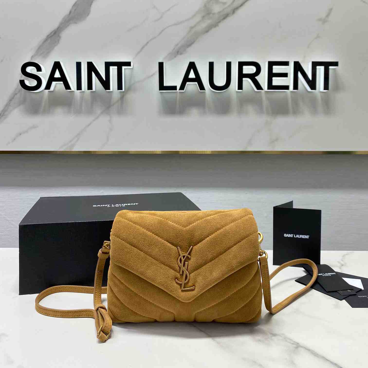 Saint Laurent Loulou Toy Shoulder Bag(20x7x15cm) - PerfectKickZ