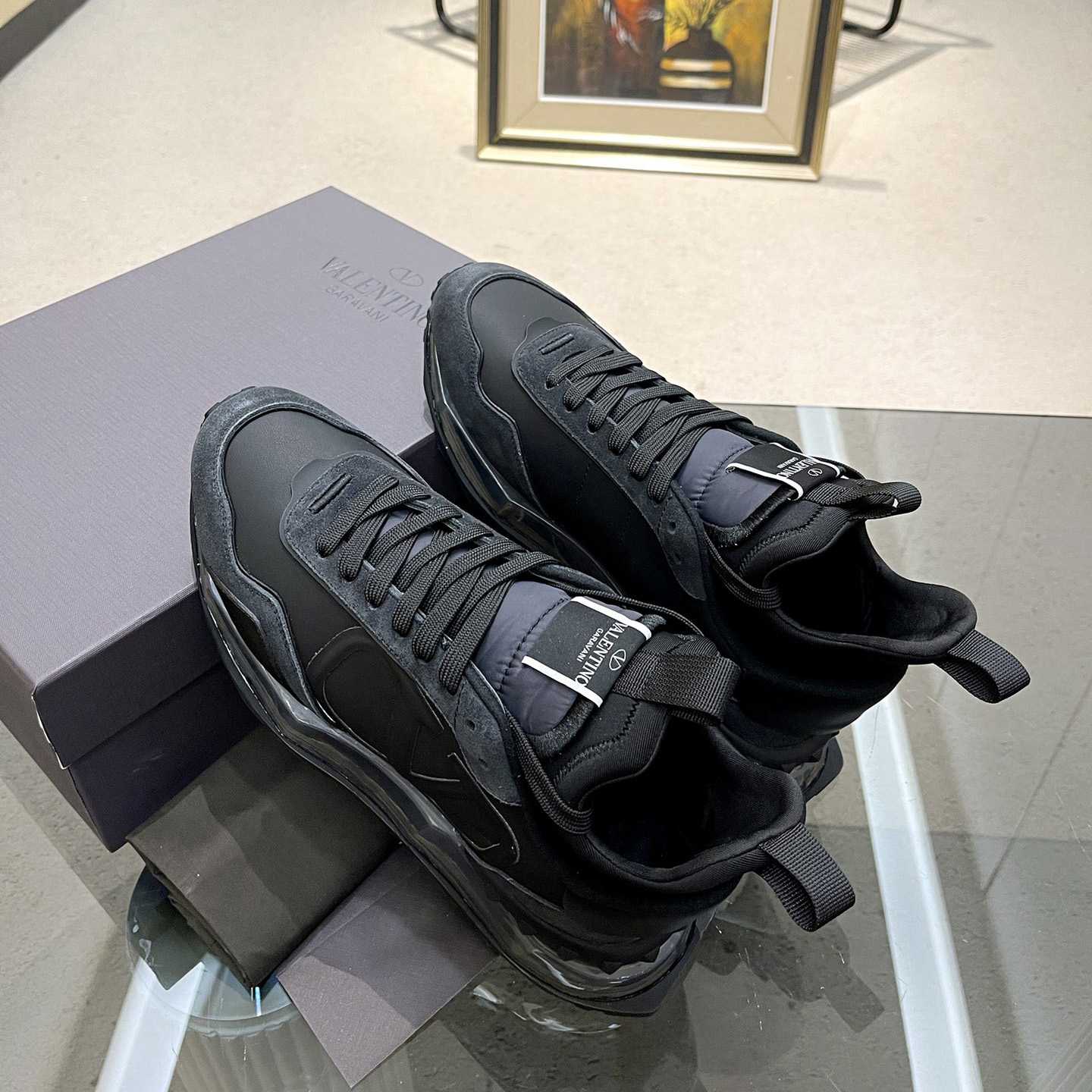Valenti Netrunner Fabric And Suede Sneaker - 