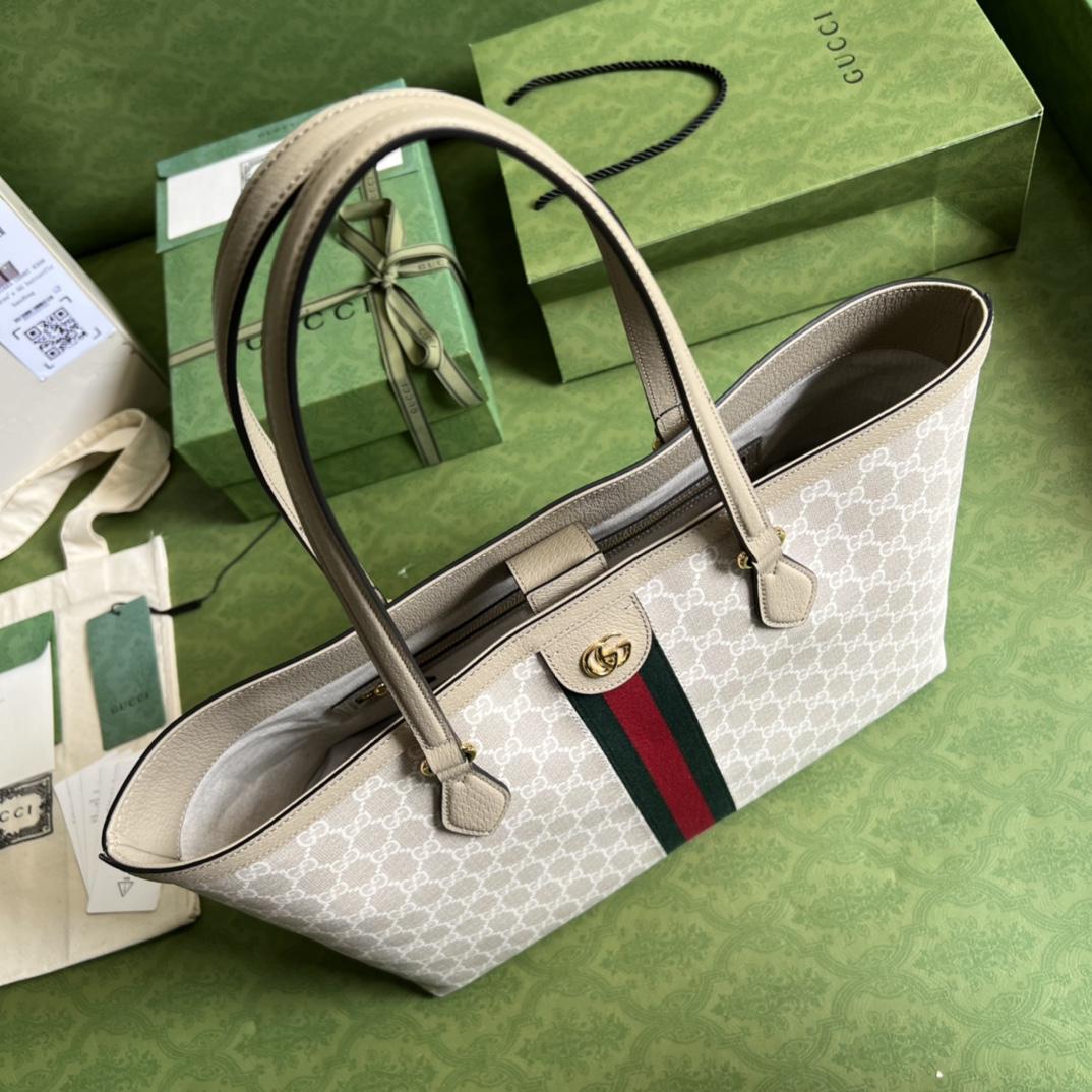 Gucci Ophidia GG Medium Tote(38-28-14cm) - PerfectKickZ