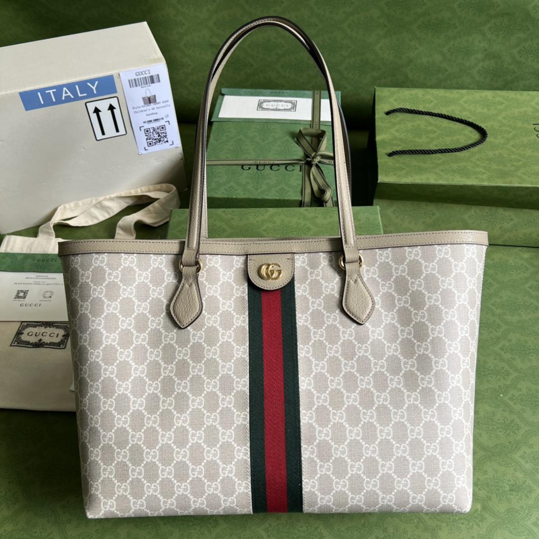Gucci Ophidia GG Medium Tote(38-28-14cm) - PerfectKickZ