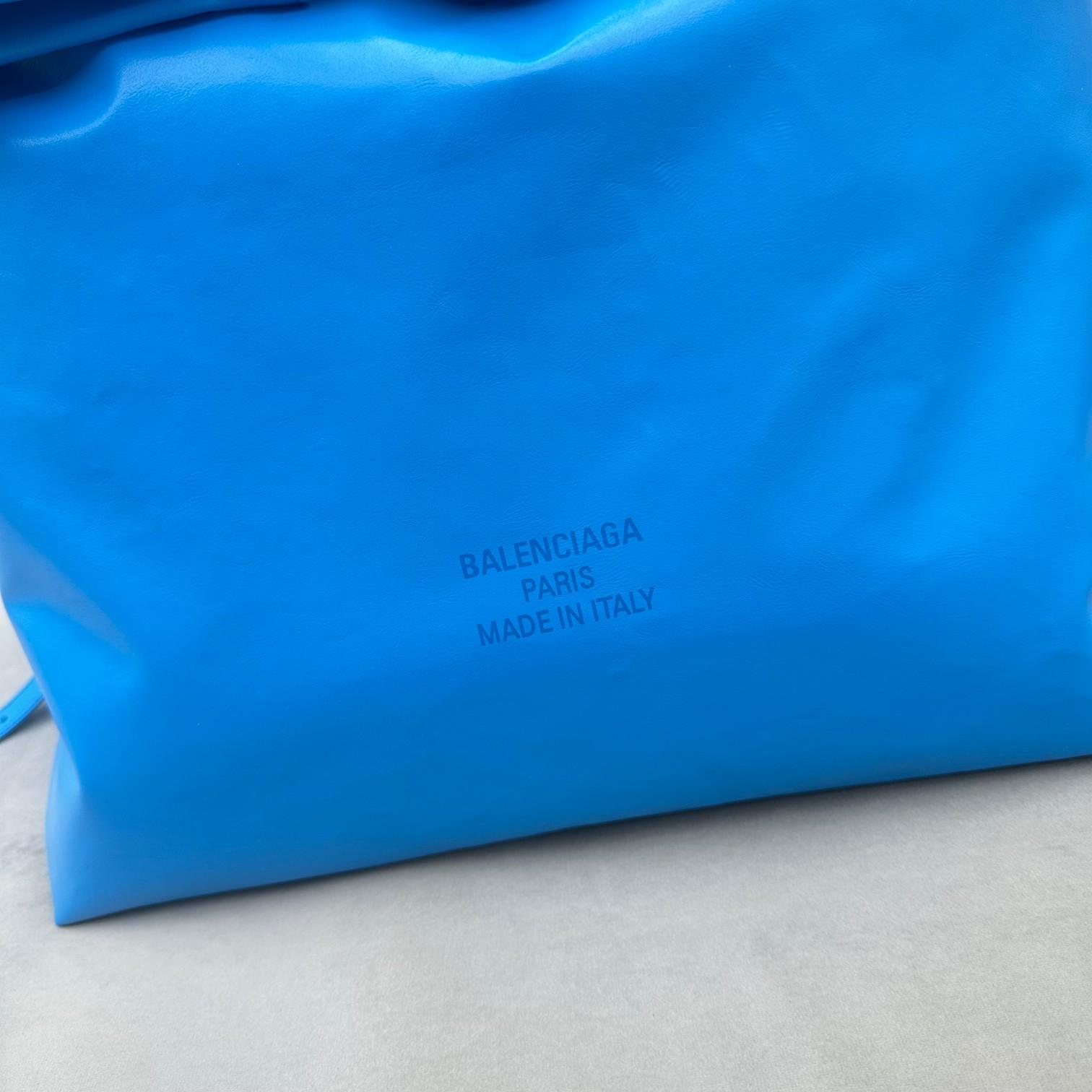 Balenciaga Trash Bag Large Pouch In Blue(37-40-52cm) - PerfectKickZ