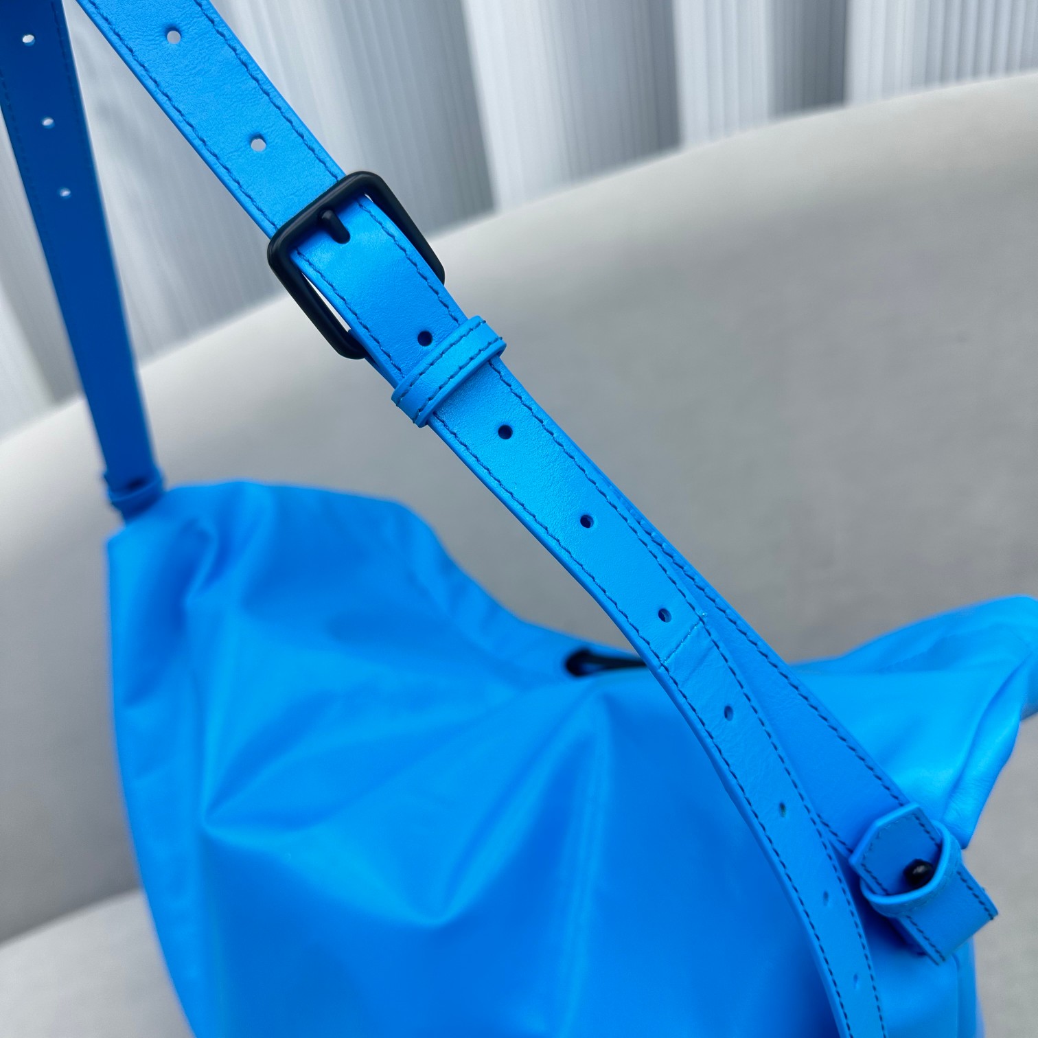 Balenciaga Trash Bag Large Pouch In Blue(37-40-52cm) - PerfectKickZ