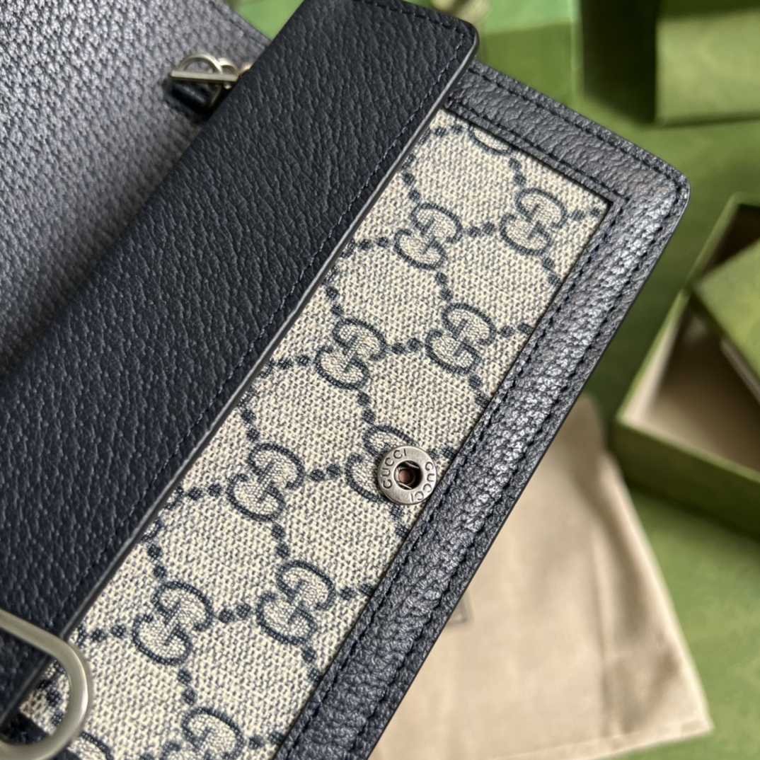 Gucci Dionysus Leather Super Mini Bag(16.5-10-4.5cm)    - PerfectKickZ