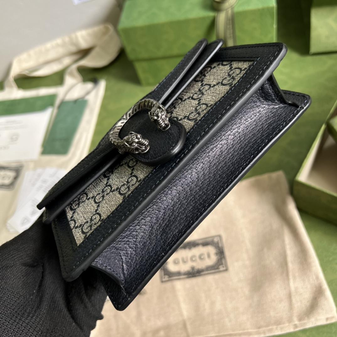 Gucci Dionysus Leather Super Mini Bag(16.5-10-4.5cm)    - PerfectKickZ