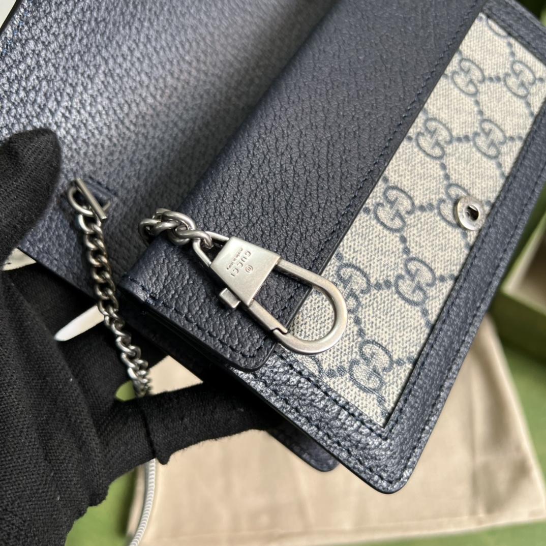 Gucci Dionysus Leather Super Mini Bag(16.5-10-4.5cm)    - PerfectKickZ