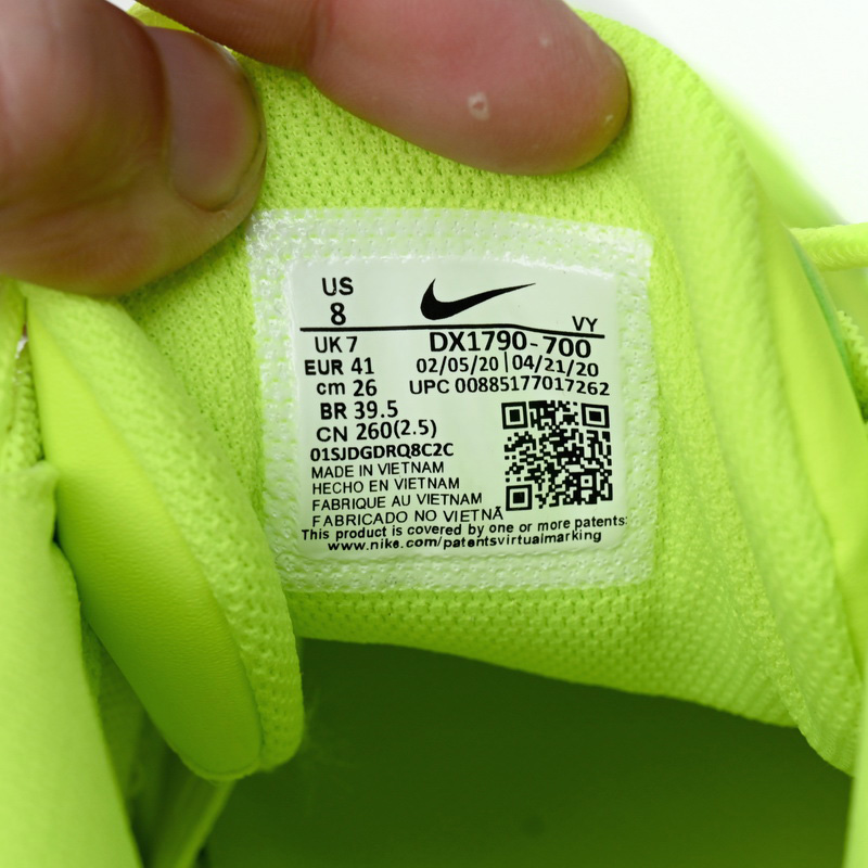 Air More Uptempo Fluorescent Green Sneaker     DX1790-700  - PerfectKickZ