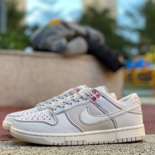 Nike Dunk Low “Light Orewood Brown” Sneakers       dv0834-100 - PerfectKickZ