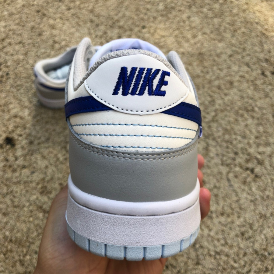 Nike Dunk Low GS Ivory Hyper Royal Sneaker     FB1843-141 - PerfectKickZ