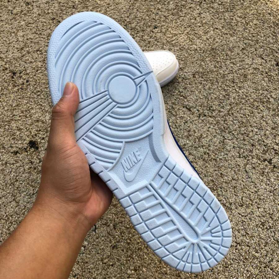 Nike Dunk Low GS Ivory Hyper Royal Sneaker     FB1843-141 - PerfectKickZ