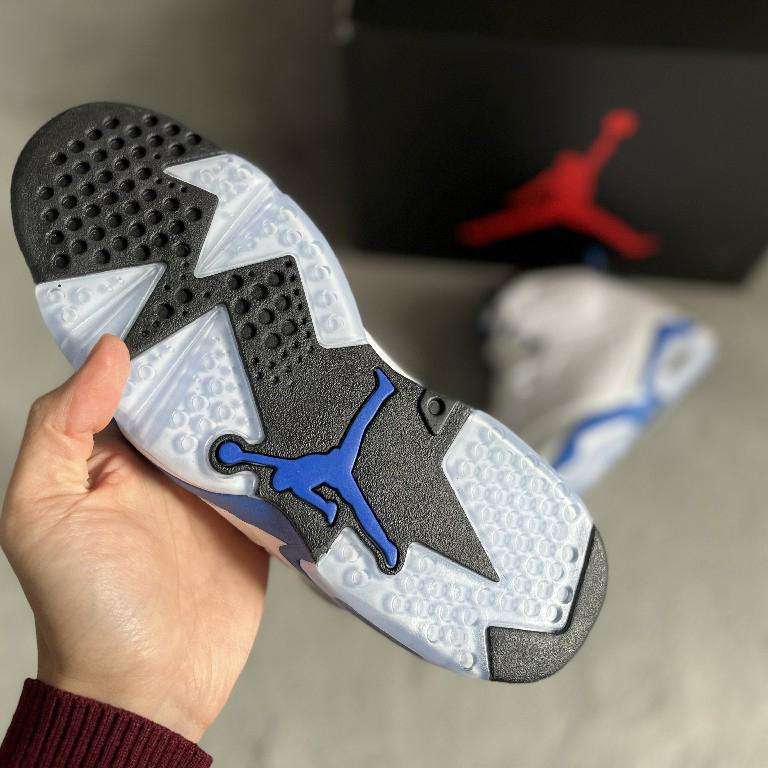 Air Jordan 6 Retro “Sport Blue” Sneaker     384664-107 - PerfectKickZ