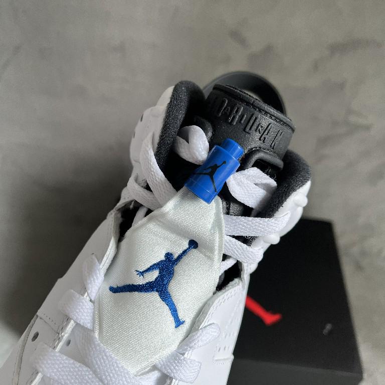 Air Jordan 6 Retro “Sport Blue” Sneaker     384664-107 - PerfectKickZ