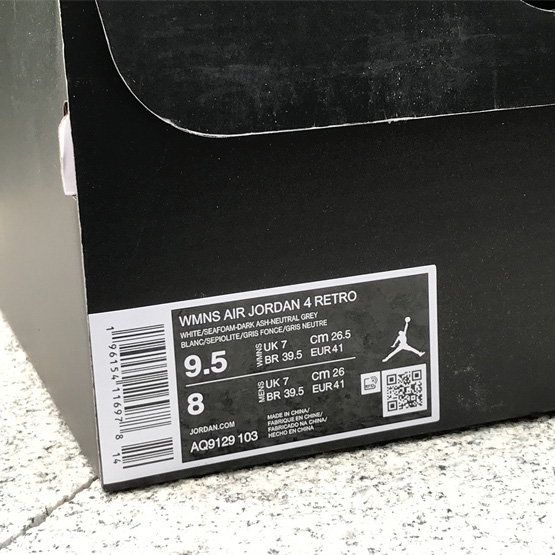 Air Jordan 4 WMNS “Seafoam”Sneakers  AQ9129-103 - PerfectKickZ