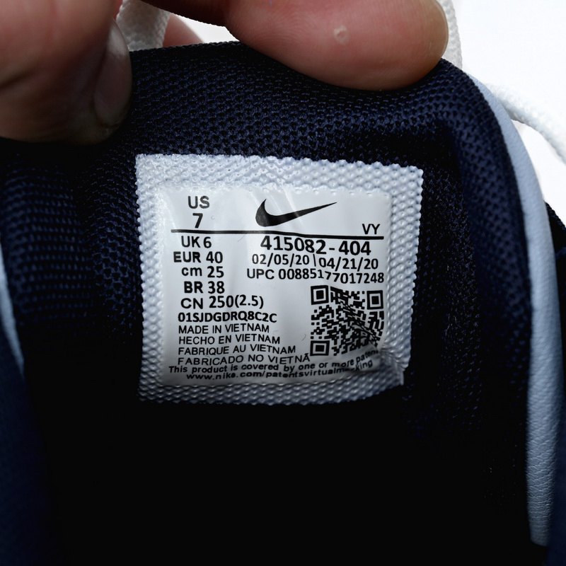 Nike Air More Uptempo Blue and Black Chara Cters Sneaker     415082-404  - PerfectKickZ