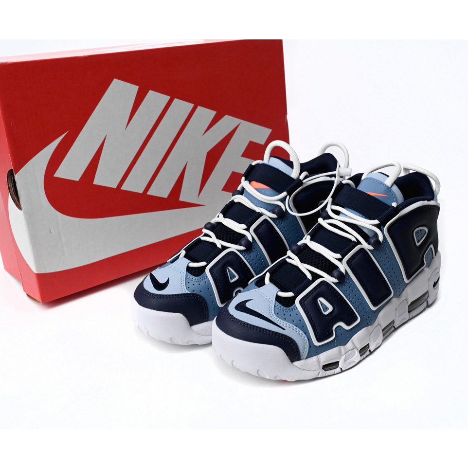 Nike Air More Uptempo Blue and Black Chara Cters Sneaker     415082-404  - PerfectKickZ