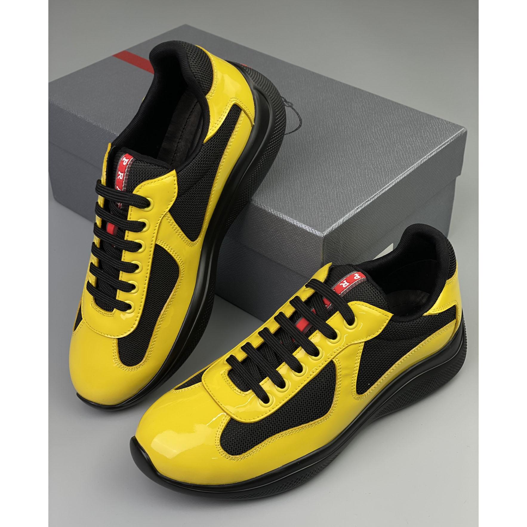 Prada Male America's Cup Sneaker  - PerfectKickZ