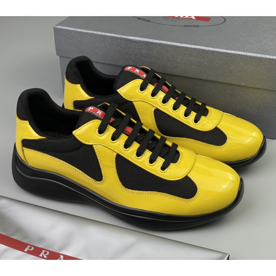Prada Male America's Cup Sneaker  - PerfectKickZ