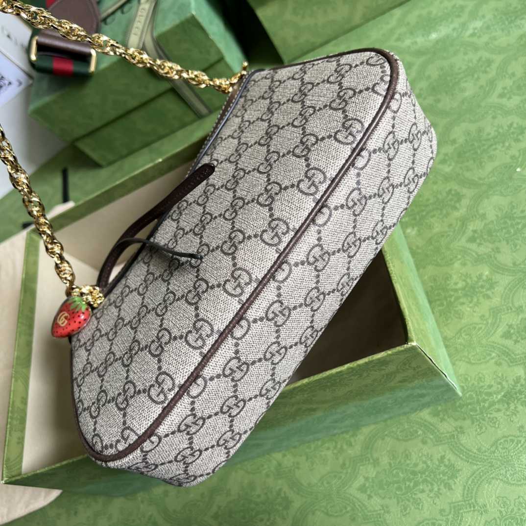 Gucci Ophidia GG Small Handbag(25*15.5*6cm)    - PerfectKickZ