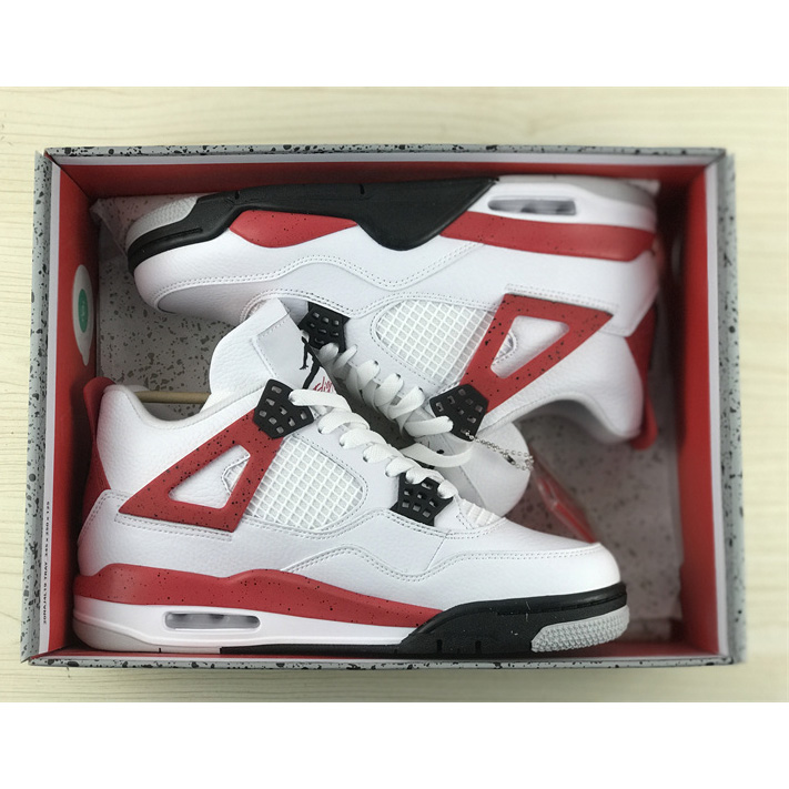 Air Jordan 4 “Red Cement” Sneakers     DH6927-161 - PerfectKickZ
