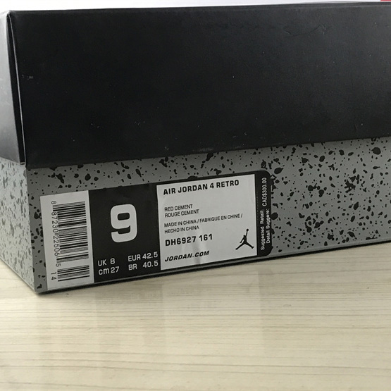 Air Jordan 4 “Red Cement” Sneakers     DH6927-161 - PerfectKickZ