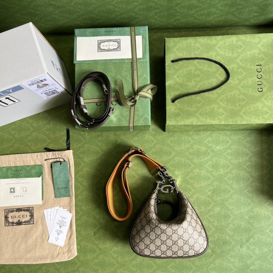 Gucci Attache Small Shoulder Bag(23-22-5cm)    - PerfectKickZ