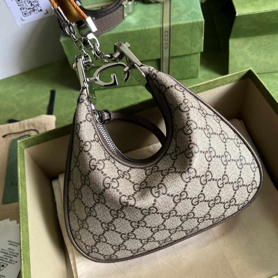 Gucci Attache Small Shoulder Bag(23-22-5cm)    - PerfectKickZ