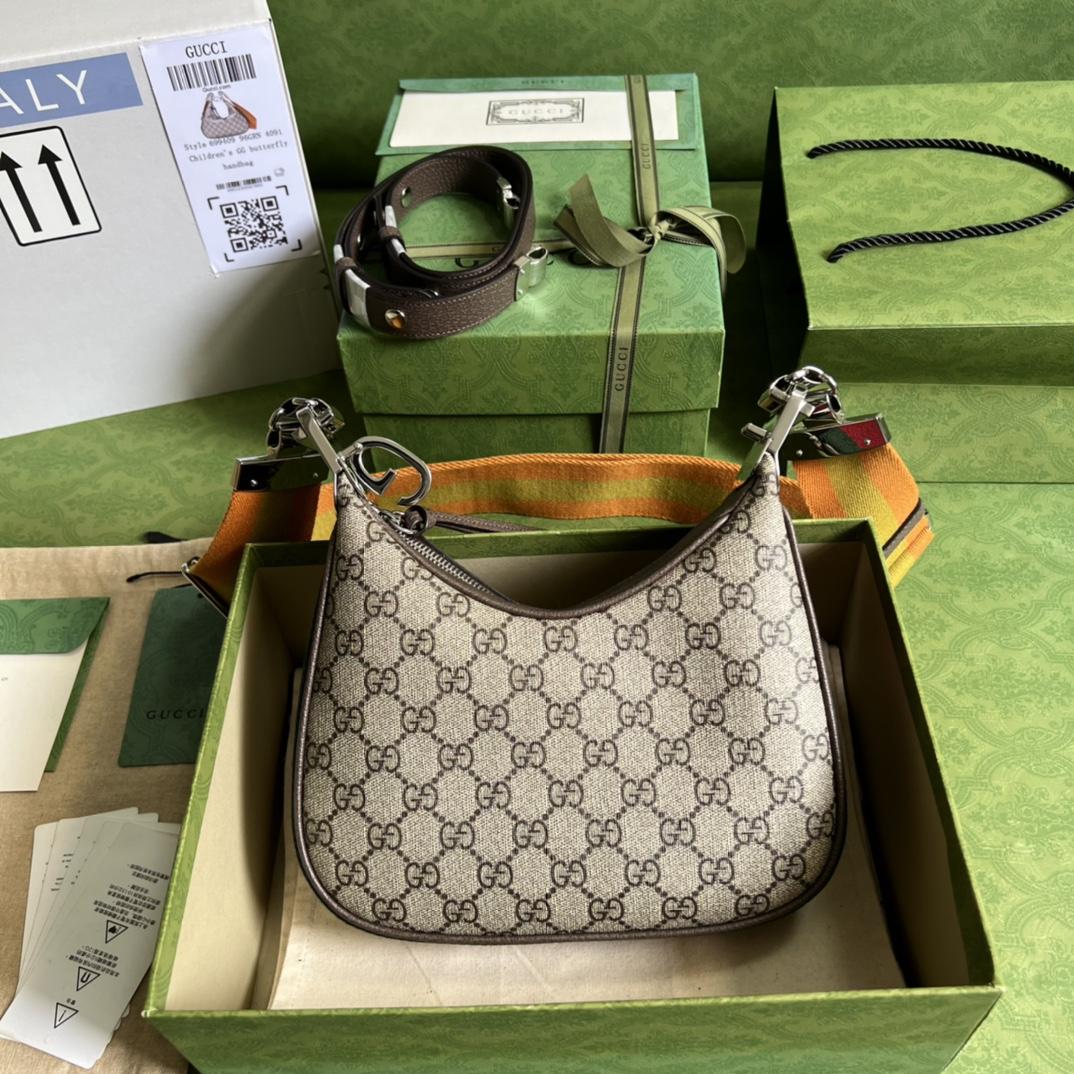 Gucci Attache Small Shoulder Bag(23-22-5cm)    - PerfectKickZ