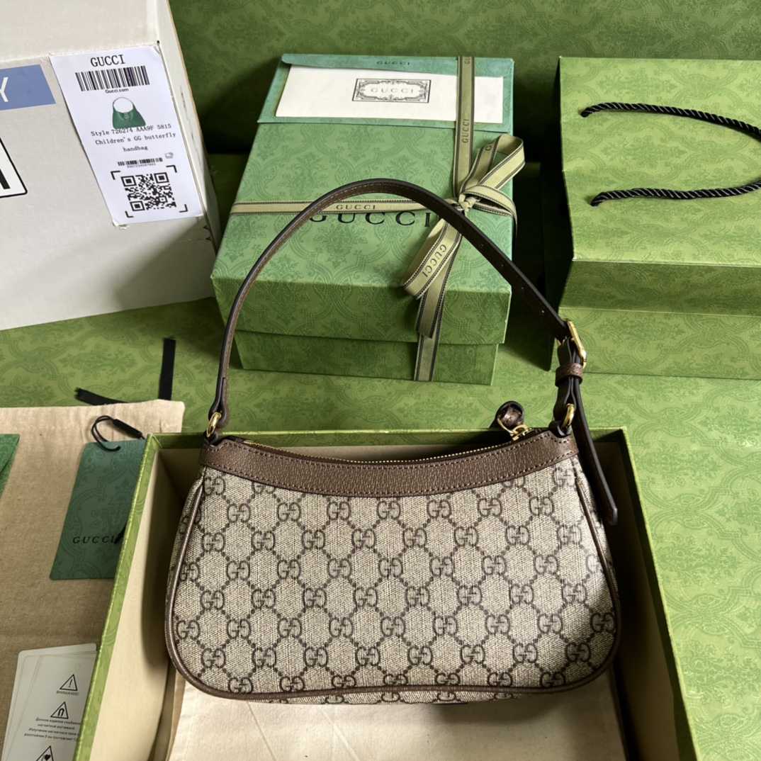 Gucci Ophidia GG Small Handbag(25*15*6.5cm) - PerfectKickZ