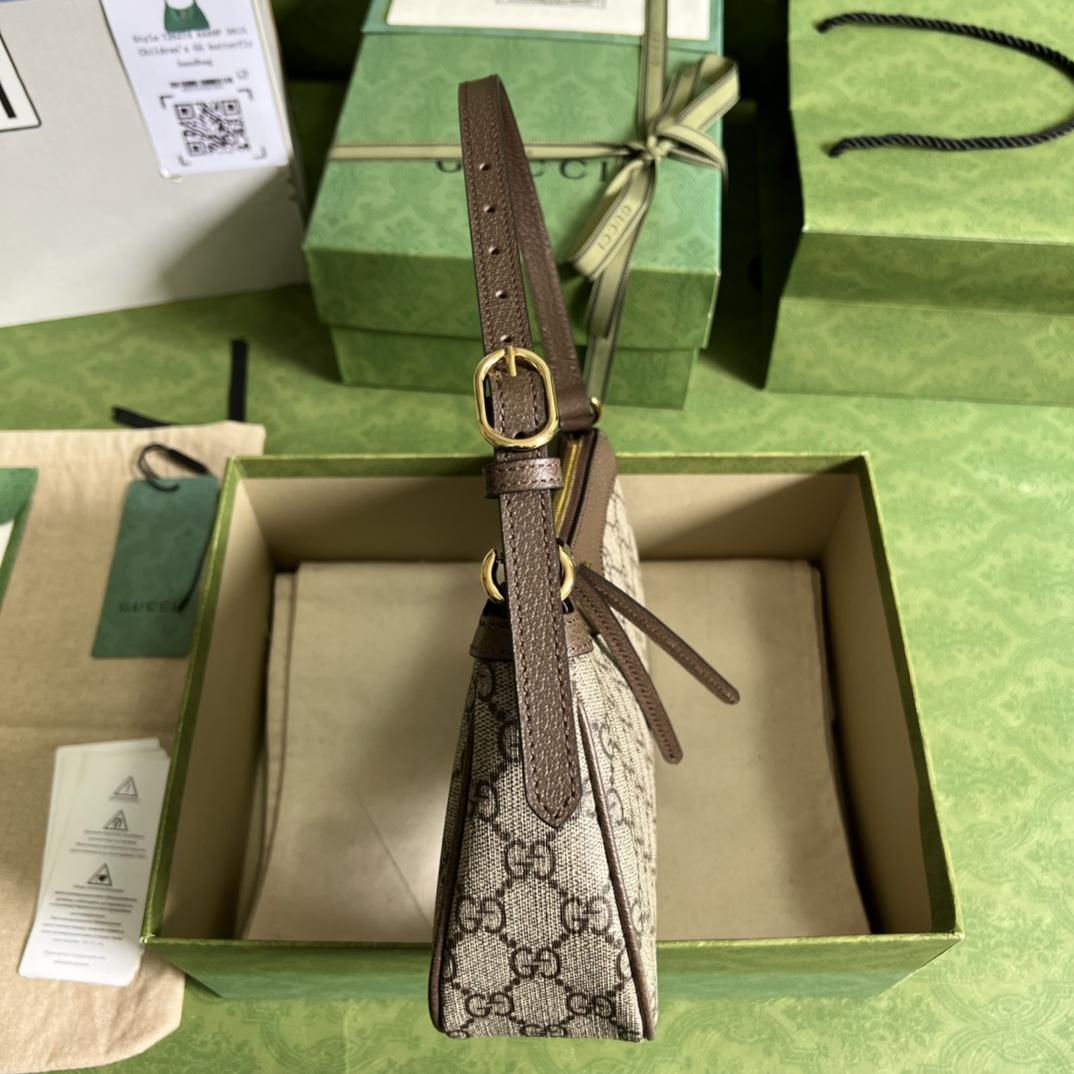 Gucci Ophidia GG Small Handbag(25*15*6.5cm) - PerfectKickZ