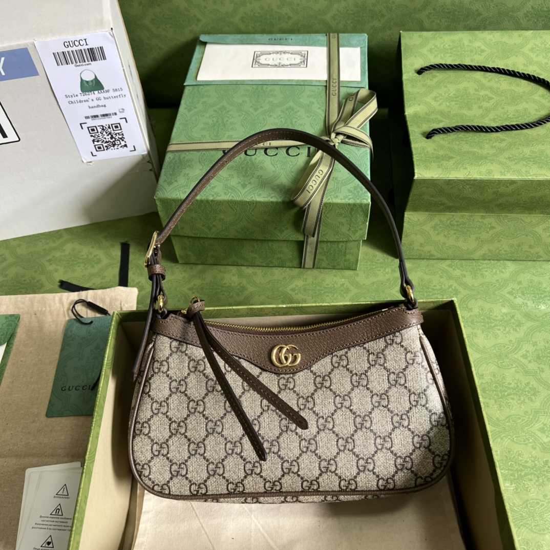 Gucci Ophidia GG Small Handbag(25*15*6.5cm) - PerfectKickZ