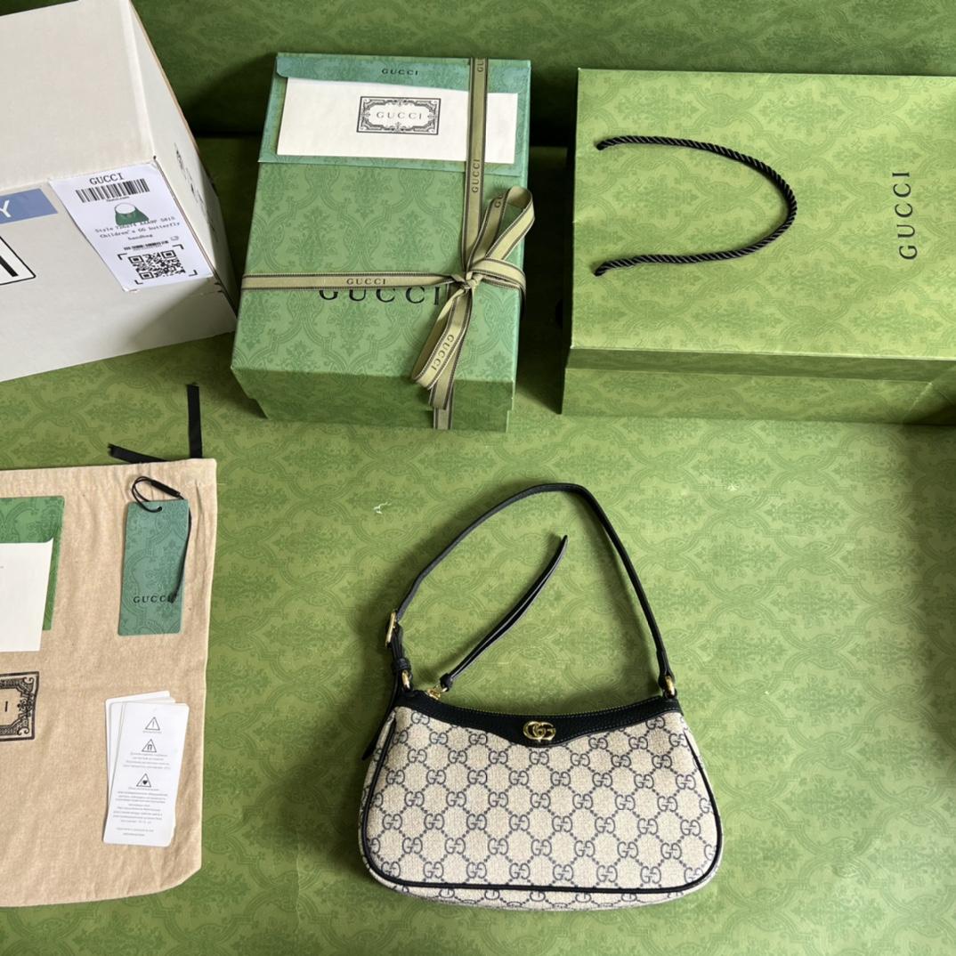 Gucci Ophidia GG Small Handbag(25*15*6.5cm) - PerfectKickZ