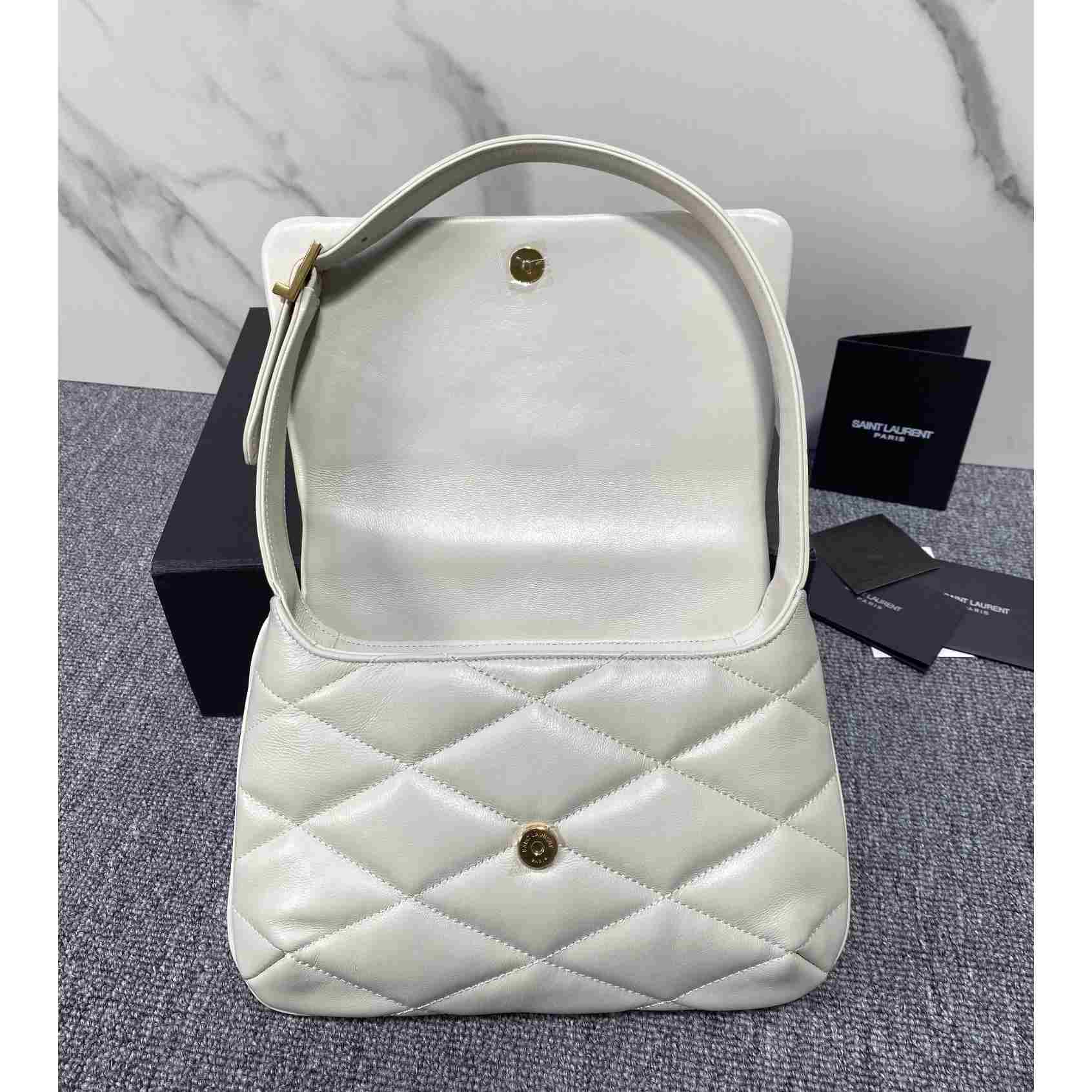 Saint Laurent Le 57 Hobo Bag In Quilted Lambskin - PerfectKickZ