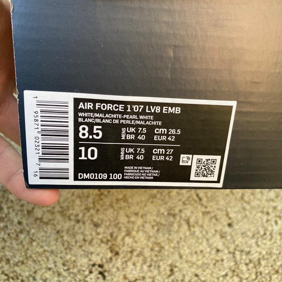 Nike Air Force 1 07 LV8 EMB Sneaker    DM0109-100 - PerfectKickZ
