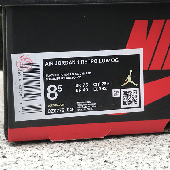 Air Jordan 1 Low OG WMNS “UNC to Chicago” Sneaker      CZ0775-046  - PerfectKickZ