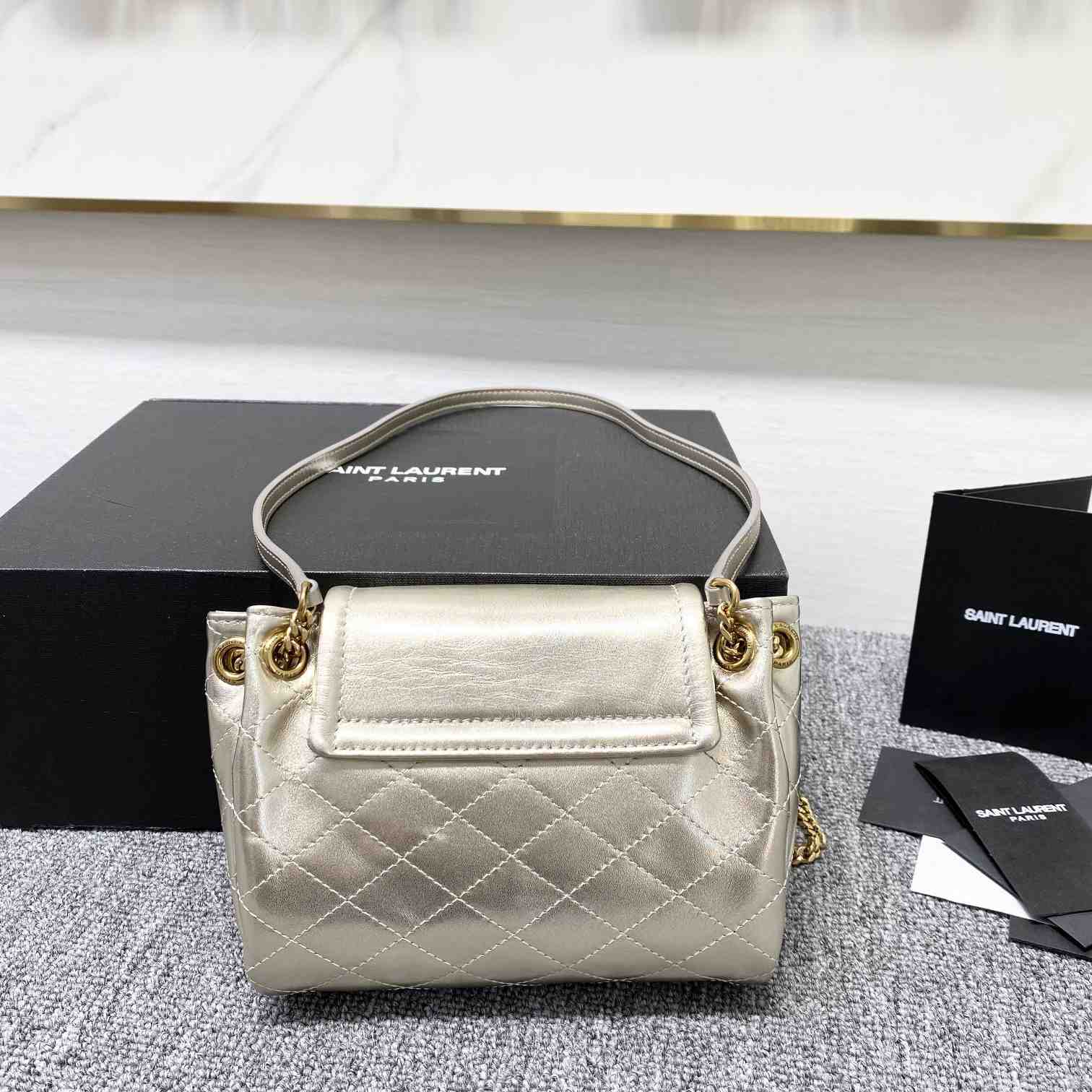 Saint Laurent Mini Nolita In Lambskin - PerfectKickZ