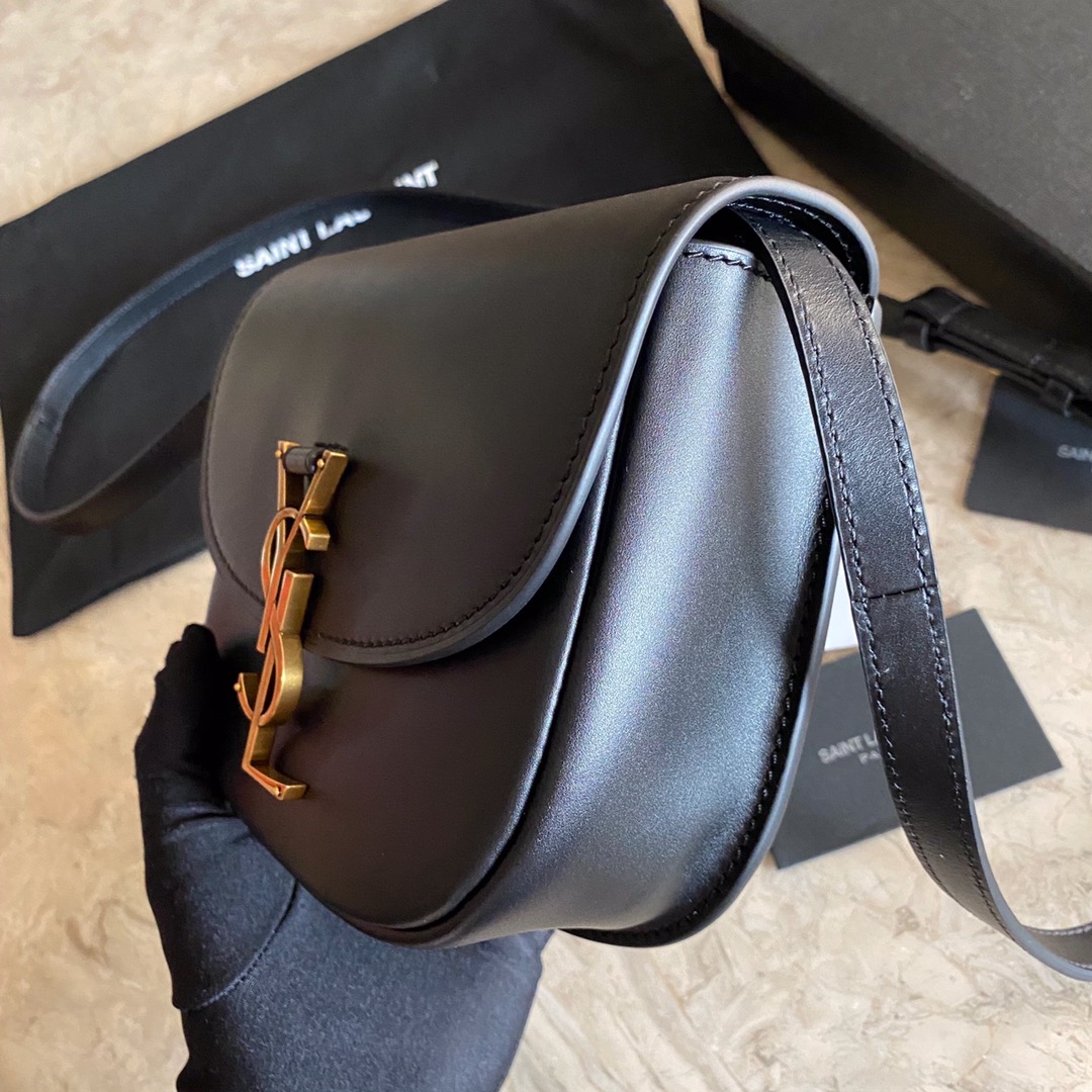 Saint Laurent Kaia Small Satchel In Smooth Leather - PerfectKickZ