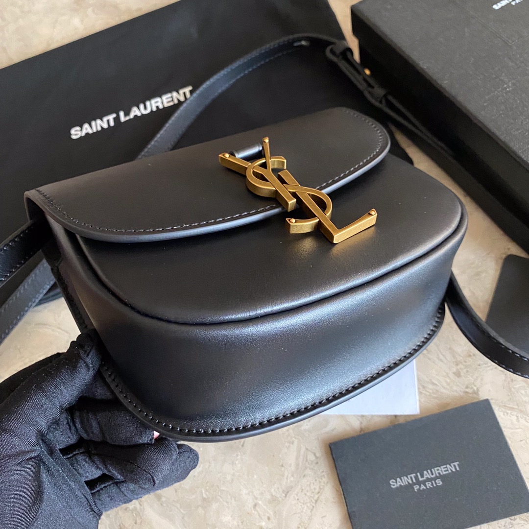 Saint Laurent Kaia Small Satchel In Smooth Leather - PerfectKickZ