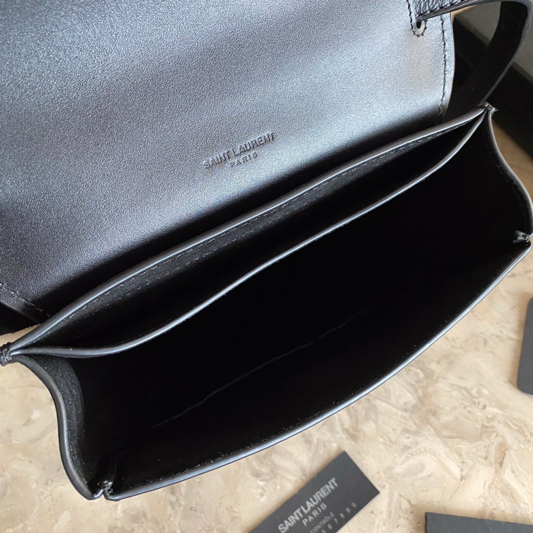 Saint Laurent Kaia Small Satchel In Smooth Leather - PerfectKickZ