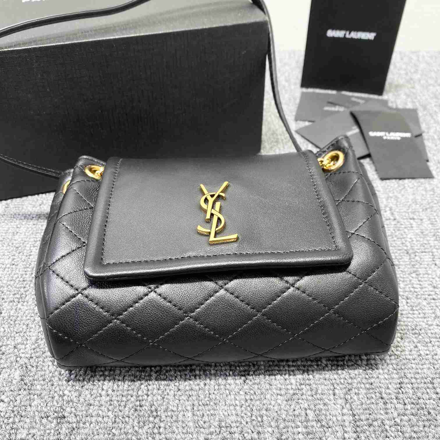 Saint Laurent Mini Nolita In Lambskin - PerfectKickZ