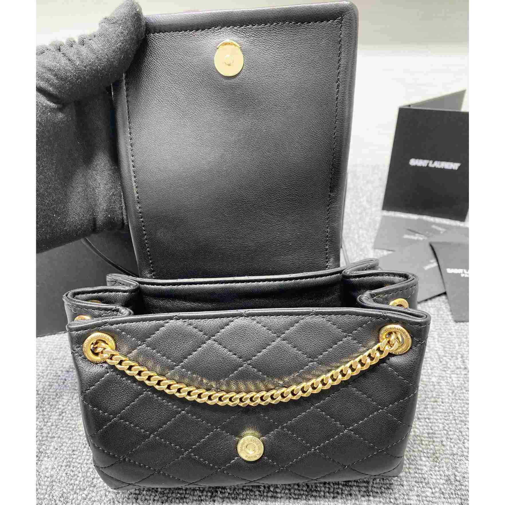 Saint Laurent Mini Nolita In Lambskin - PerfectKickZ