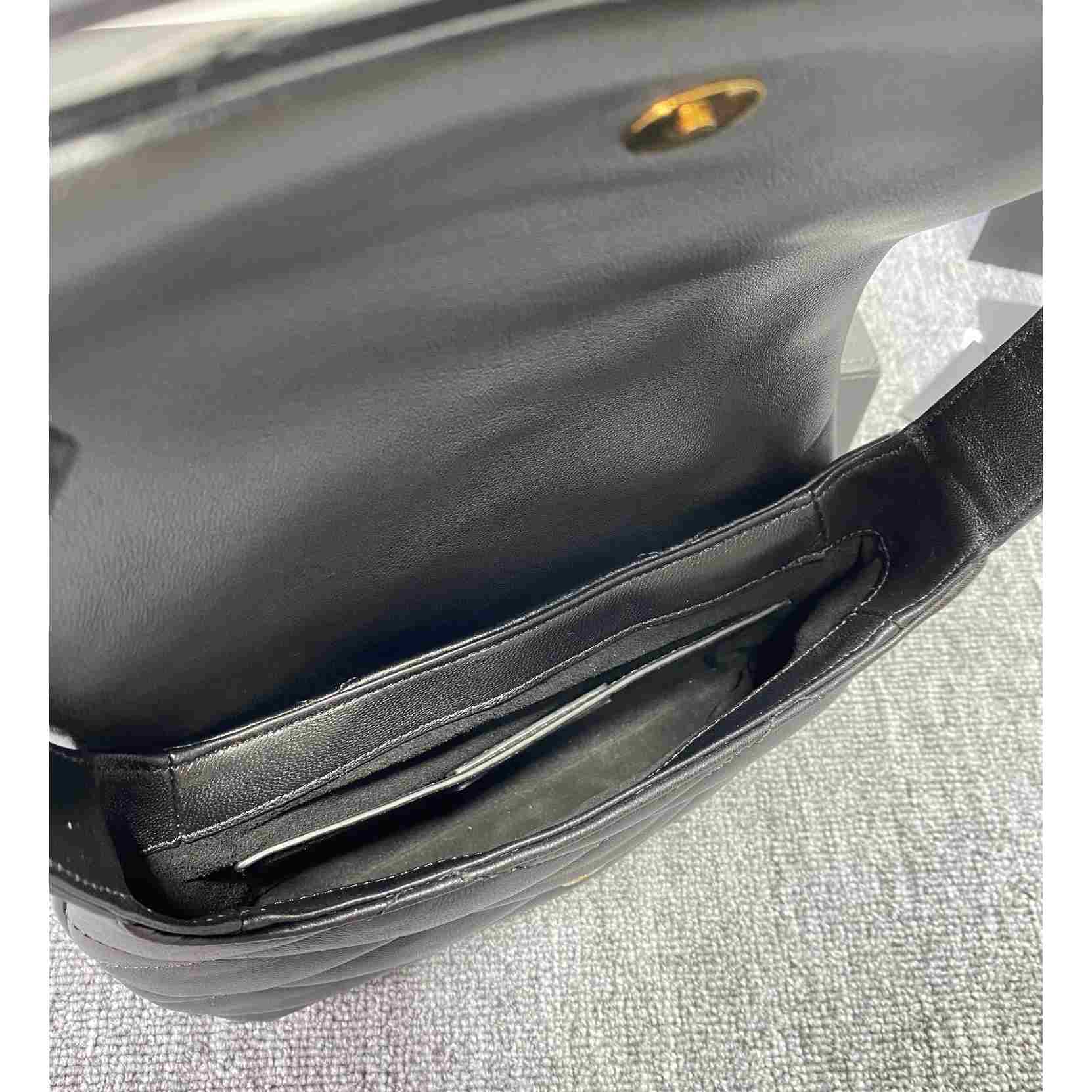 Saint Laurent Le 57 Hobo Bag In Quilted Lambskin - PerfectKickZ