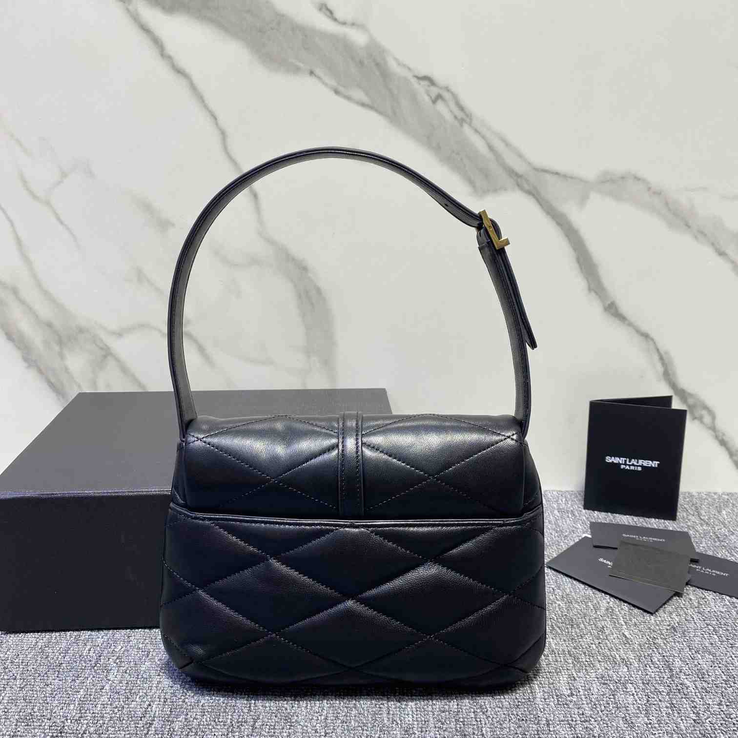 Saint Laurent Le 57 Hobo Bag In Quilted Lambskin - PerfectKickZ