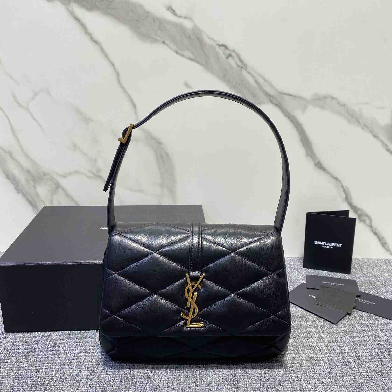 Saint Laurent Le 57 Hobo Bag In Quilted Lambskin - PerfectKickZ