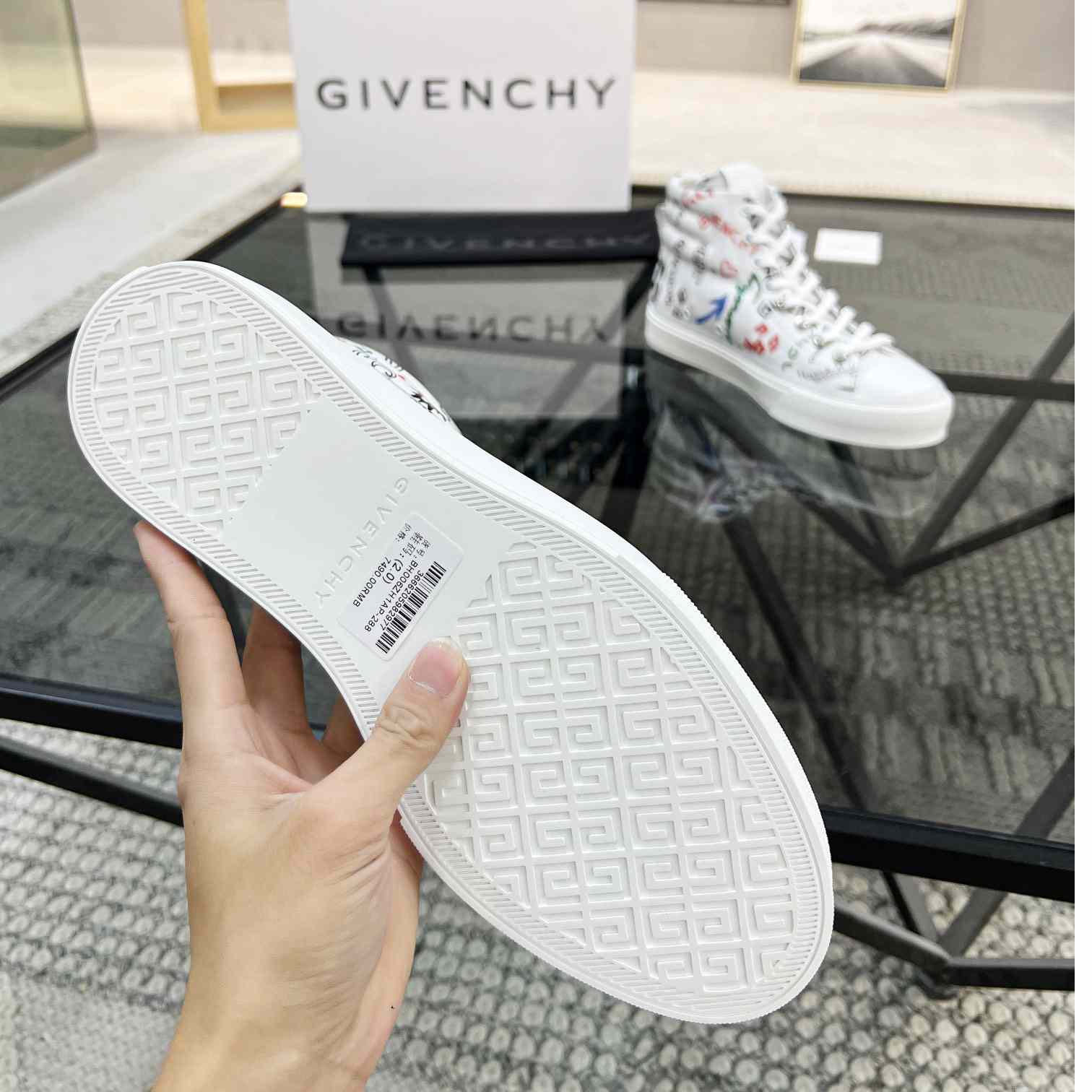 Givenchy City High Top Sneaker - PerfectKickZ