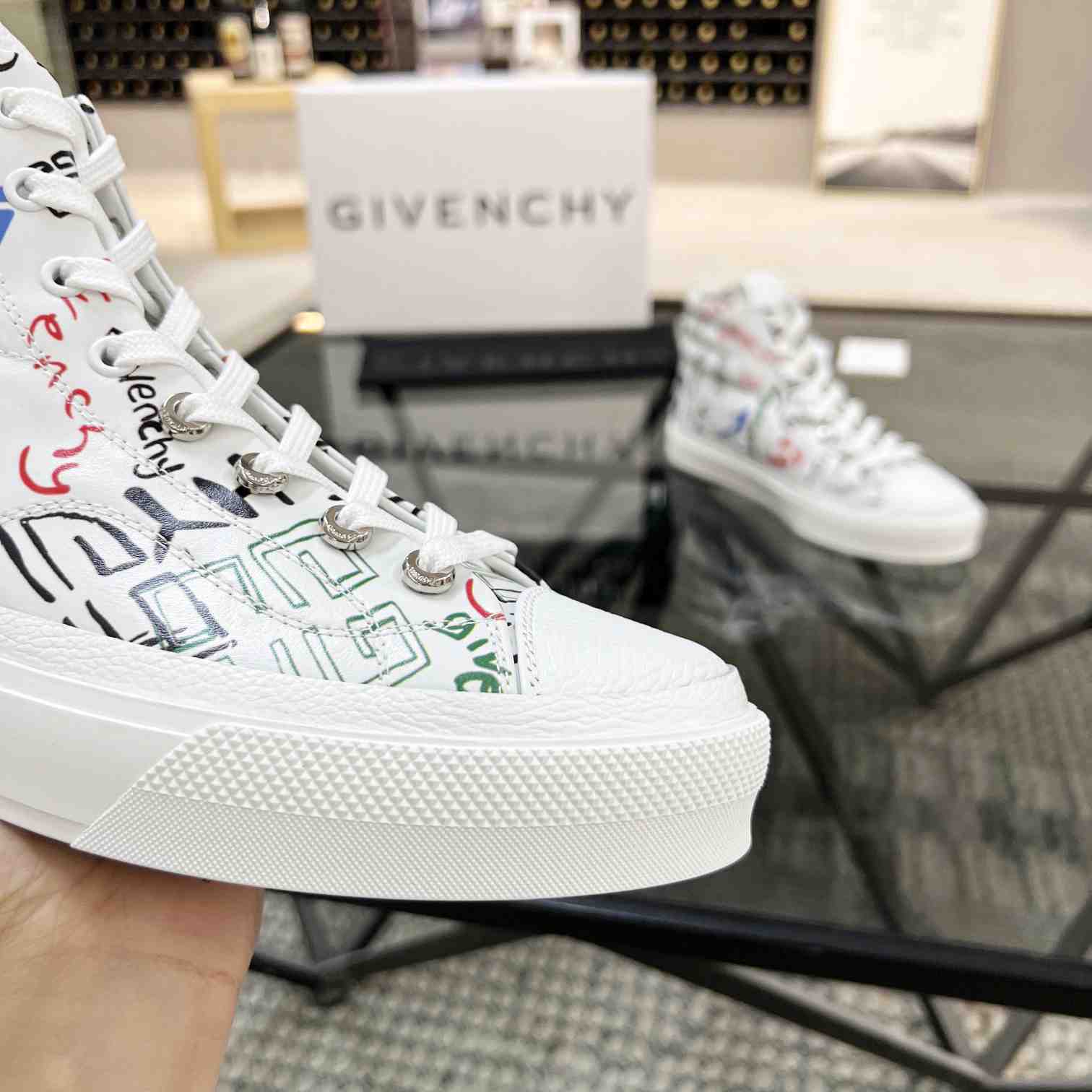 Givenchy City High Top Sneaker - PerfectKickZ
