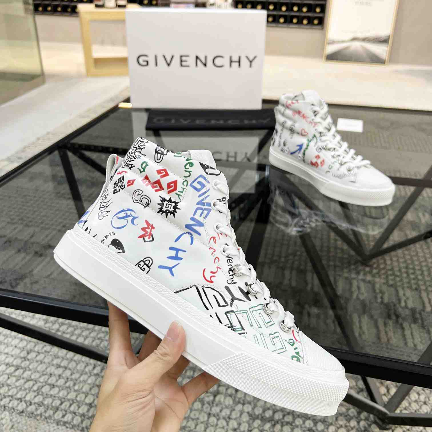 Givenchy City High Top Sneaker - PerfectKickZ